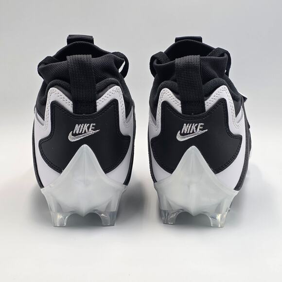 Nike Vapor Edge Air Diamond Turf 93 TD Size 8.5 Cleats HF5298-101 White Black main image 9
